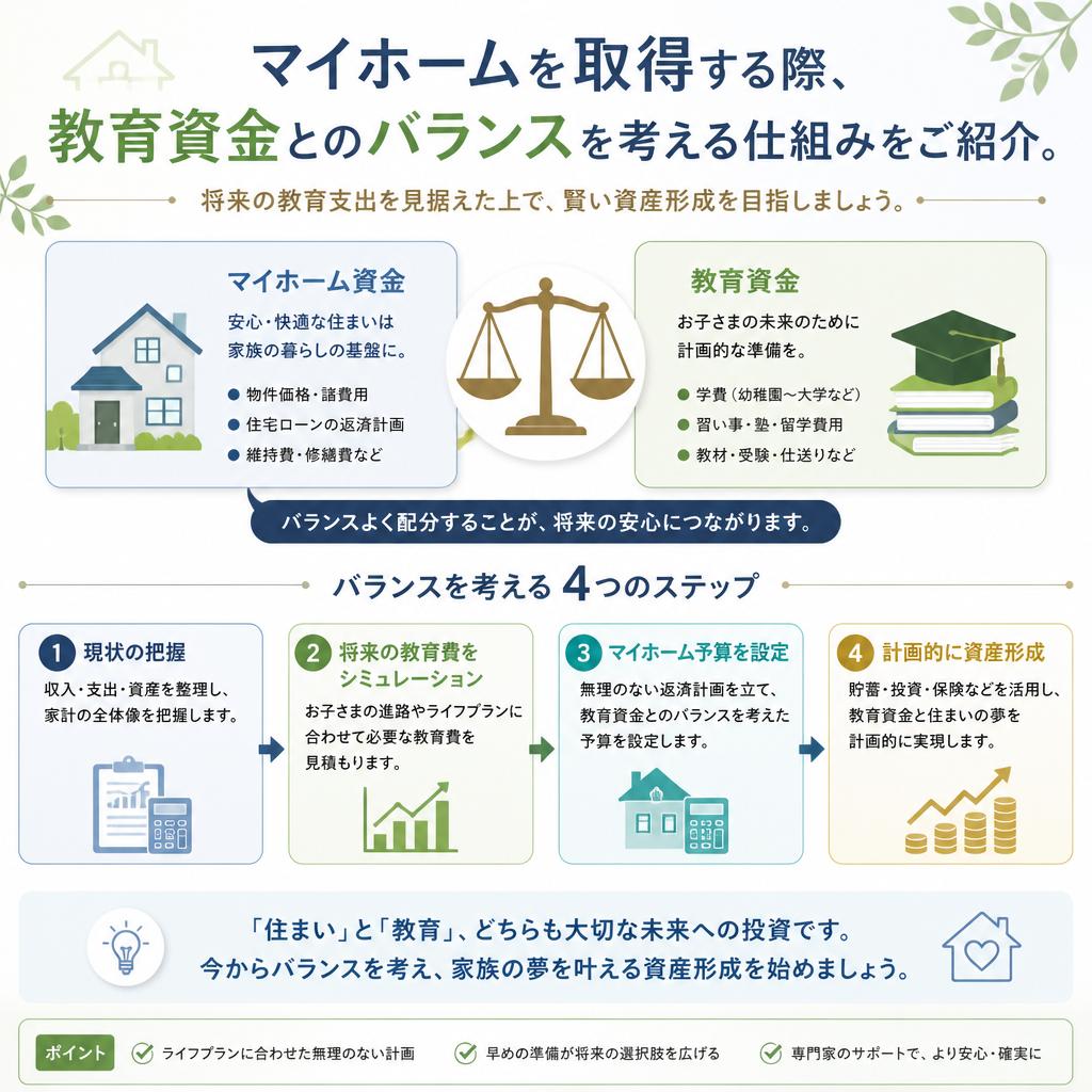 教育資金と資産形成のバランス