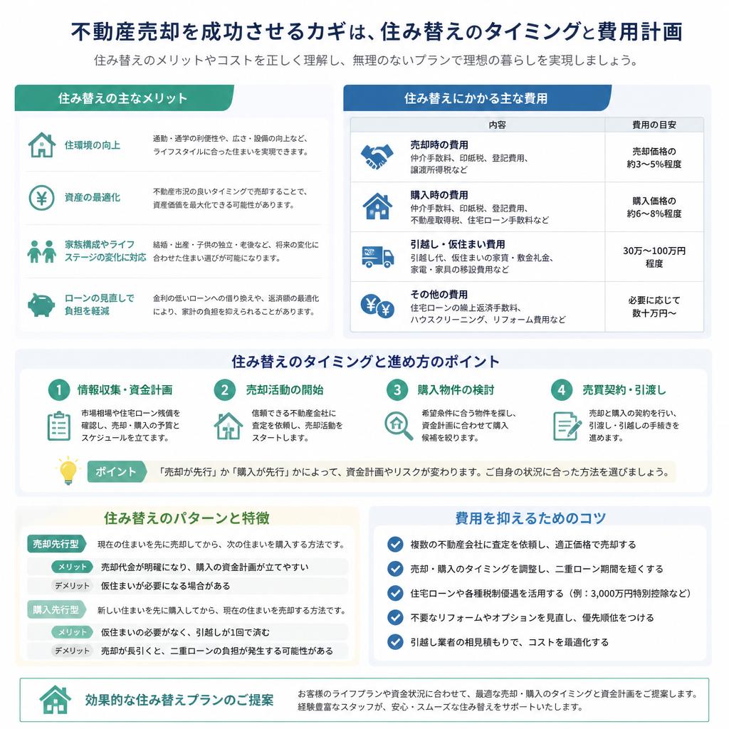 住み替えのタイミングと費用