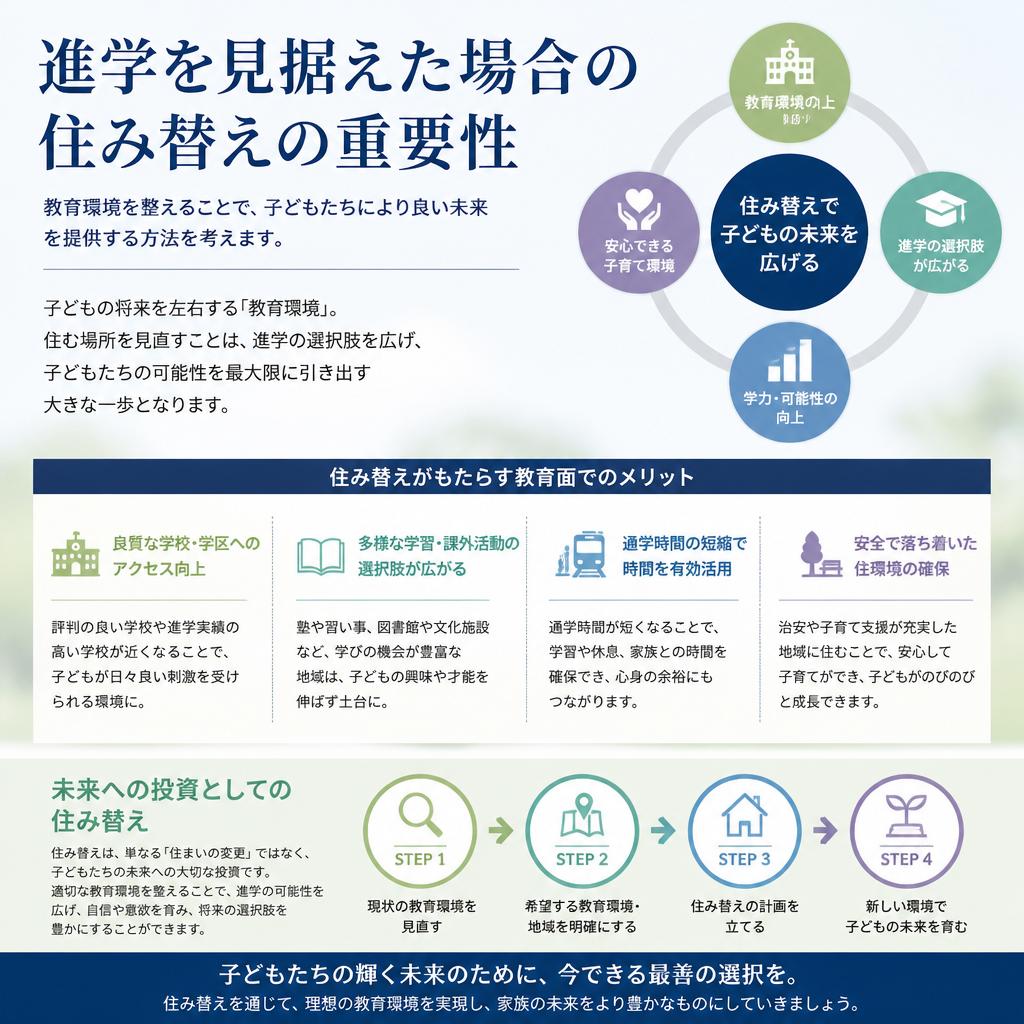 4. 進学準備としての住み替え