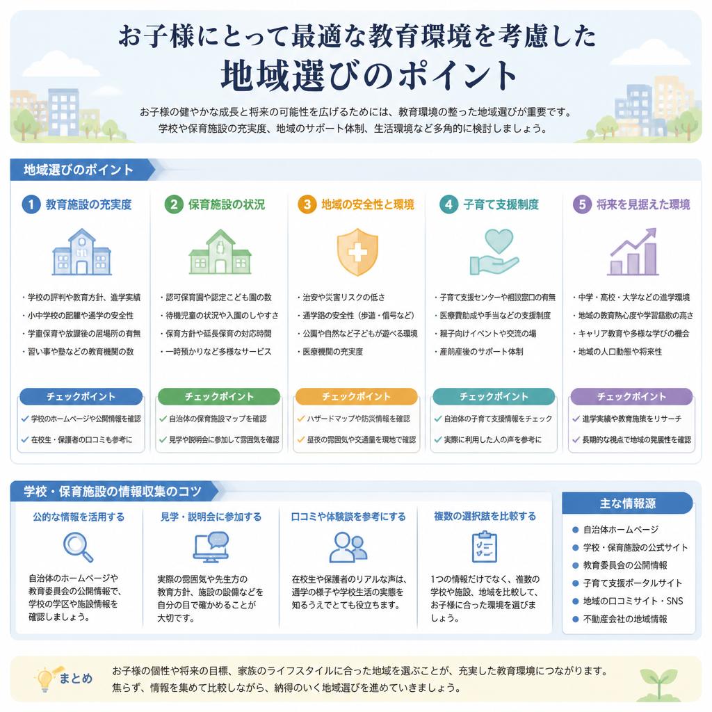地域情報と教育環境