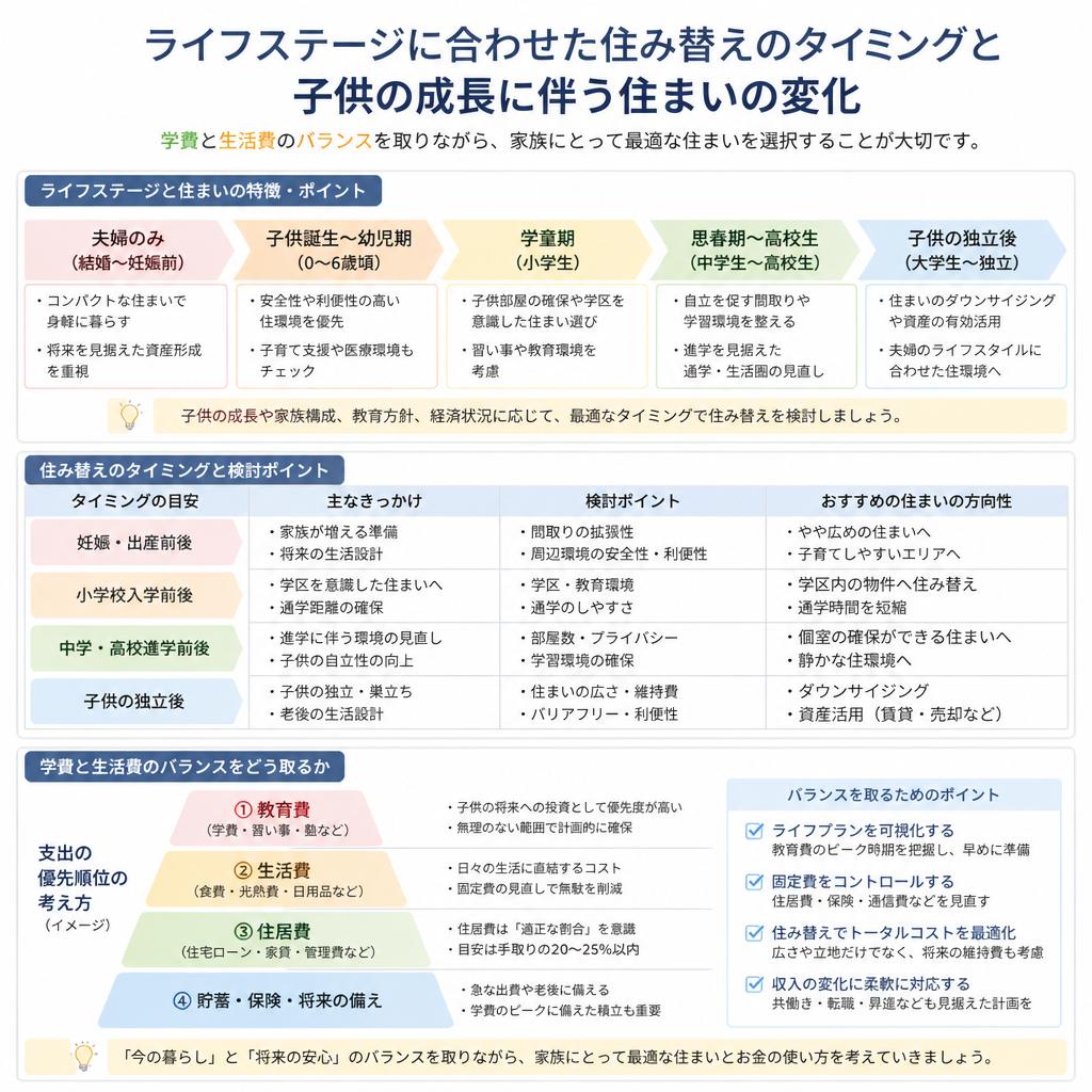 住み替えのタイミングを知る