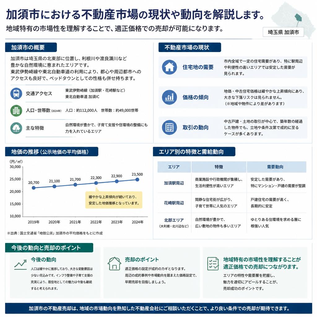 加須市の不動産市場を理解する