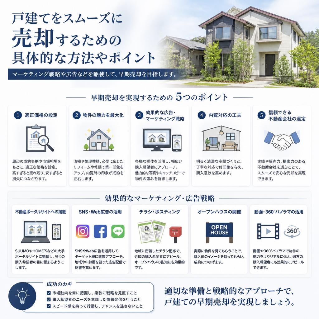 スムーズな売却のための売却方法