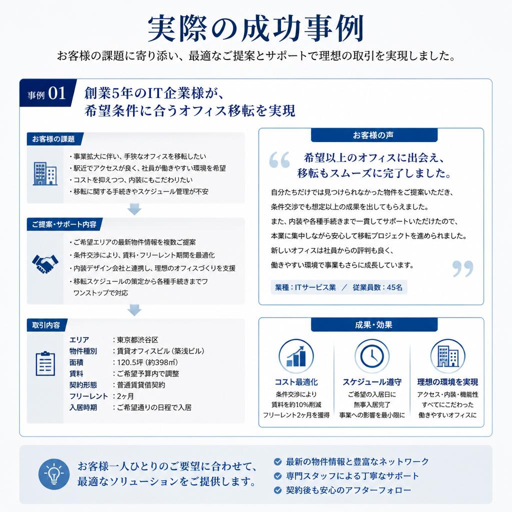 成功事例の紹介