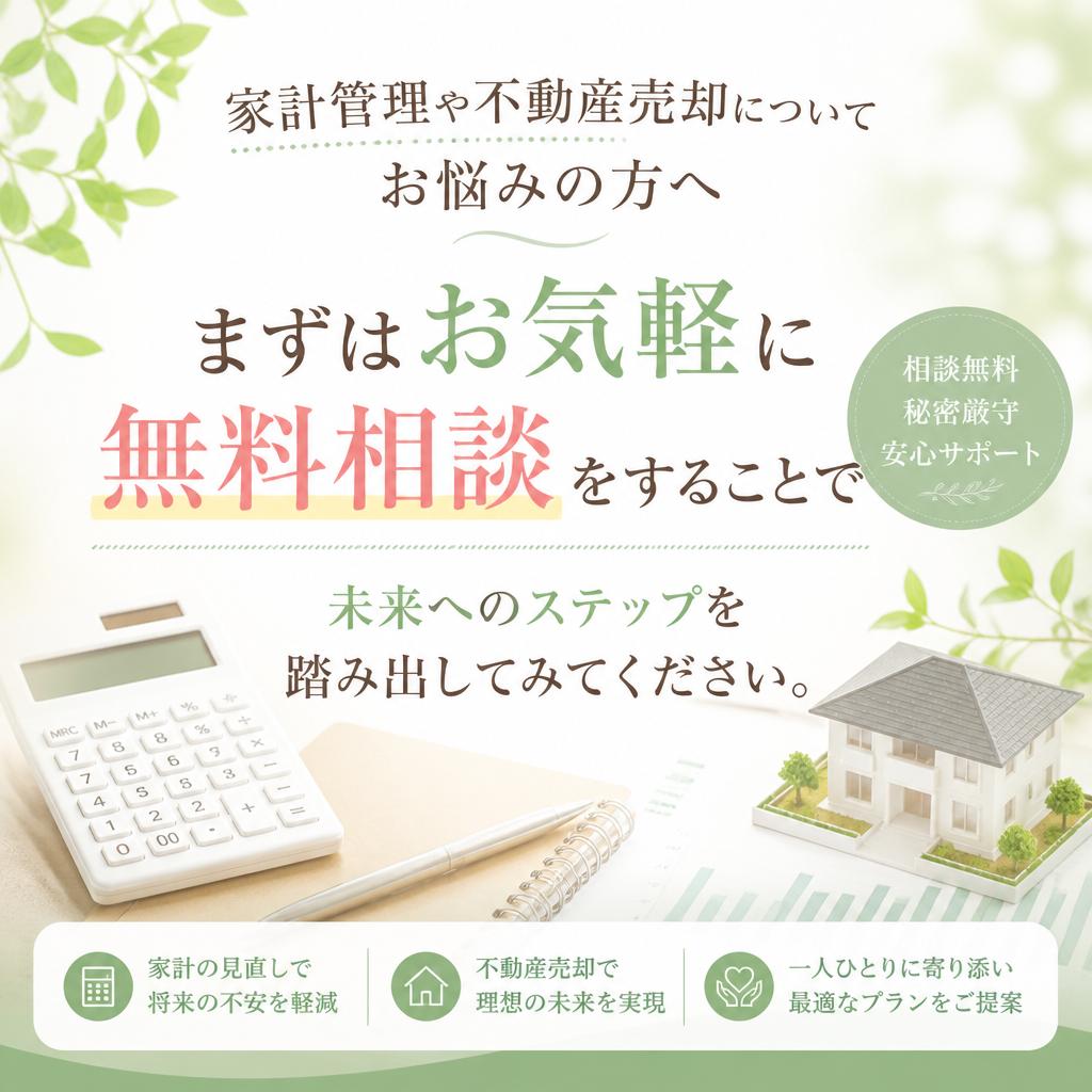 まずは無料相談から！