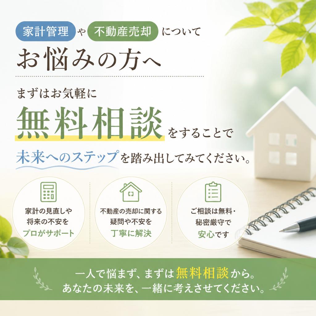まずは無料相談から！