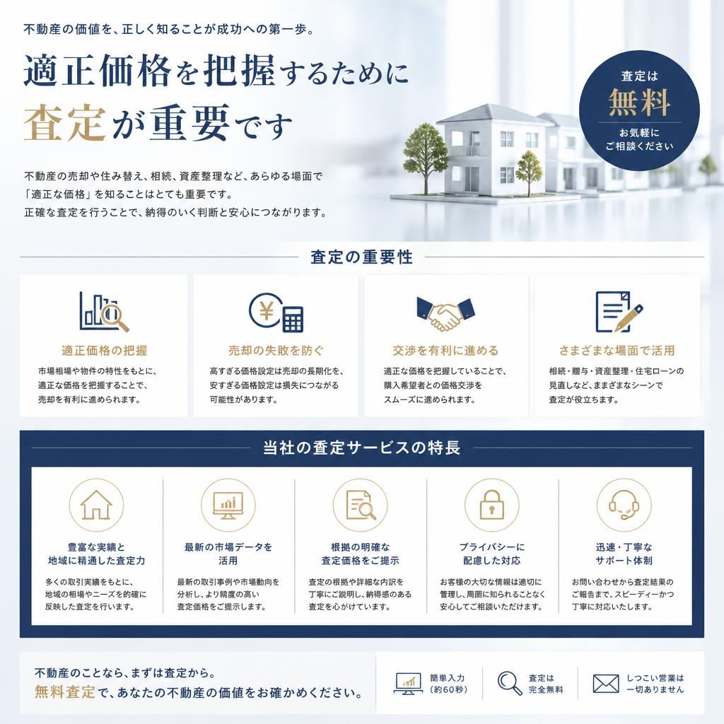 物件査定の重要性