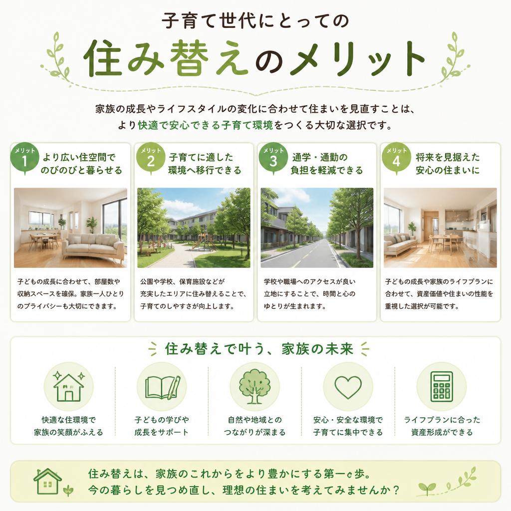 2. 住み替えを検討するメリット