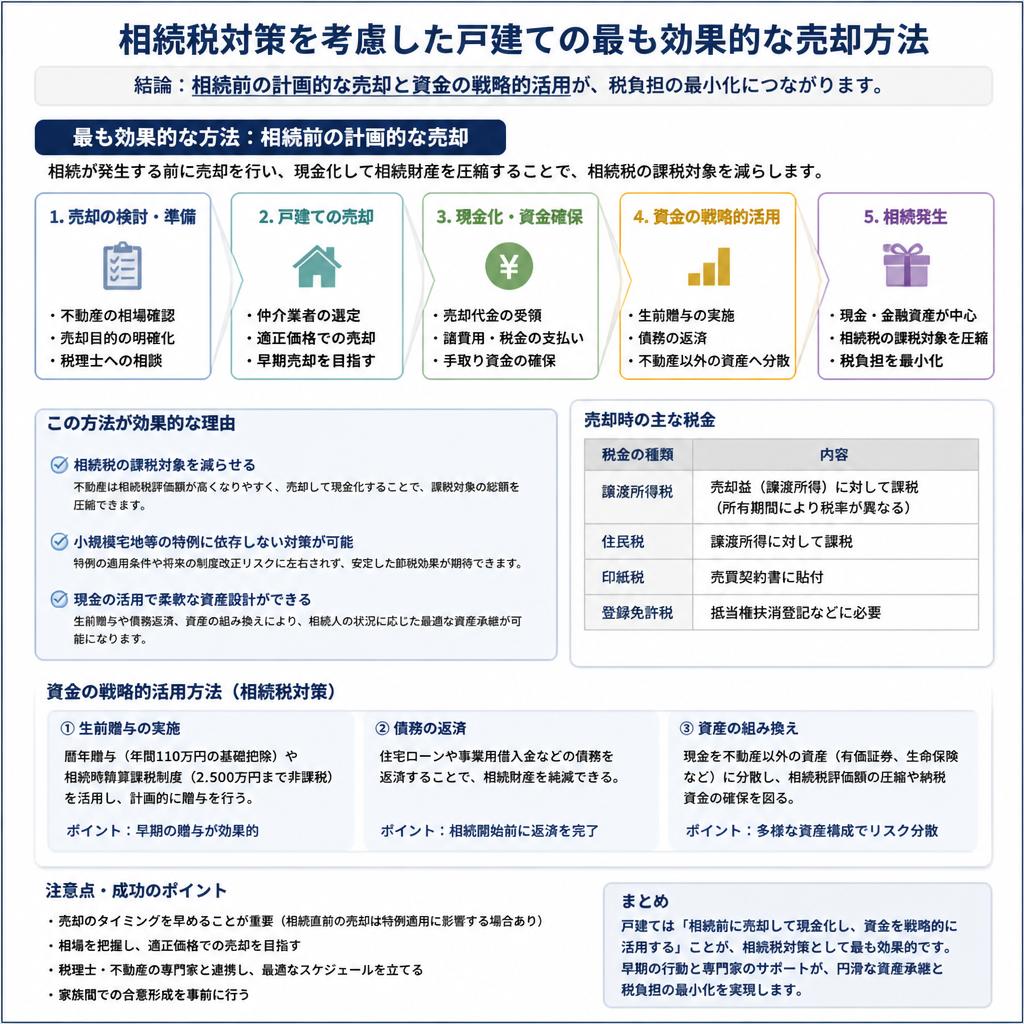 戸建ての賢い売却方法とは？