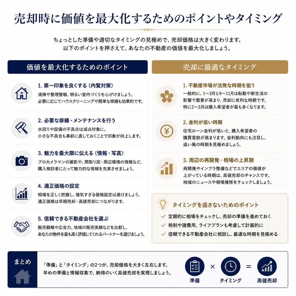 相続物件の売却価格を上げるためのヒント