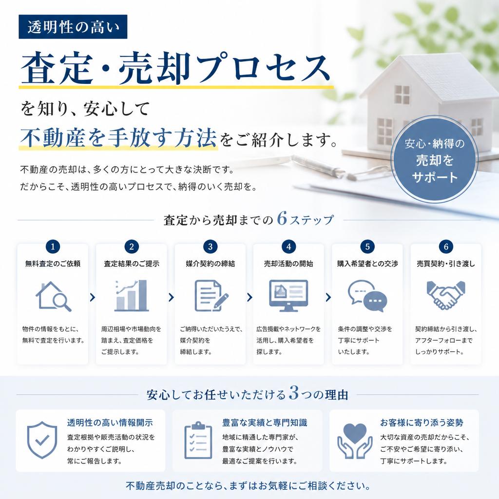不動産売却の流れ