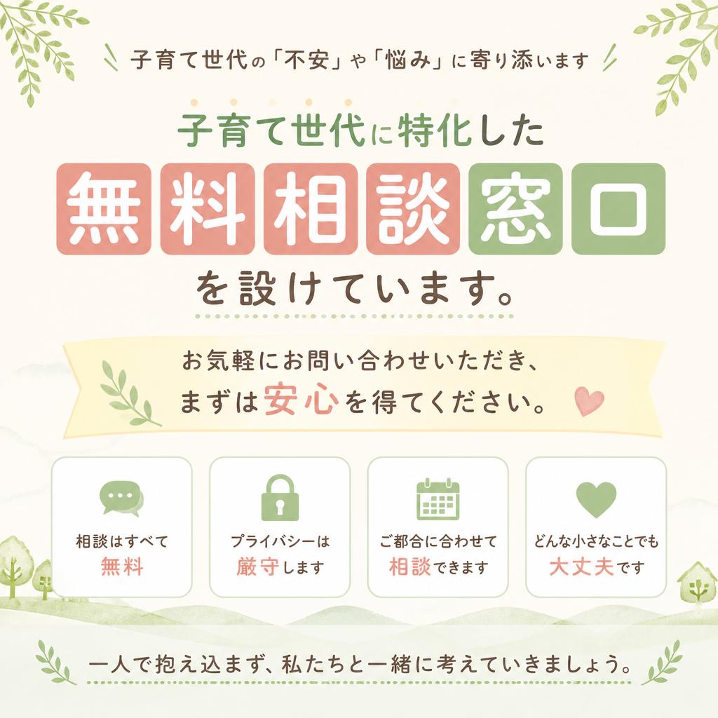 無料相談で安心のサポート