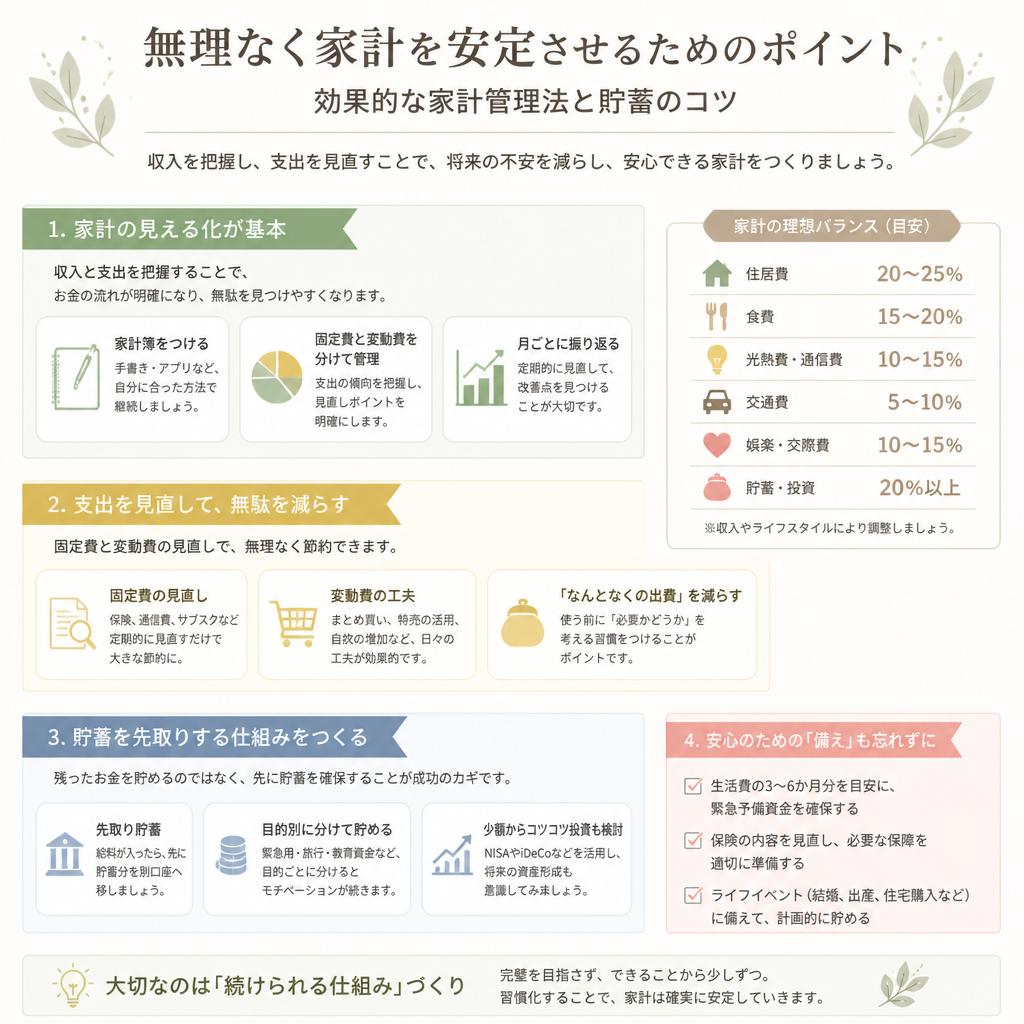 賢い家計管理のための基本知識