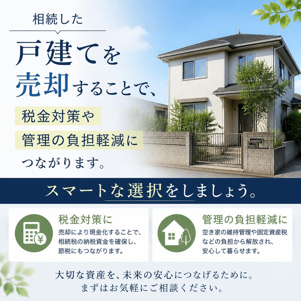 戸建て売却のメリット