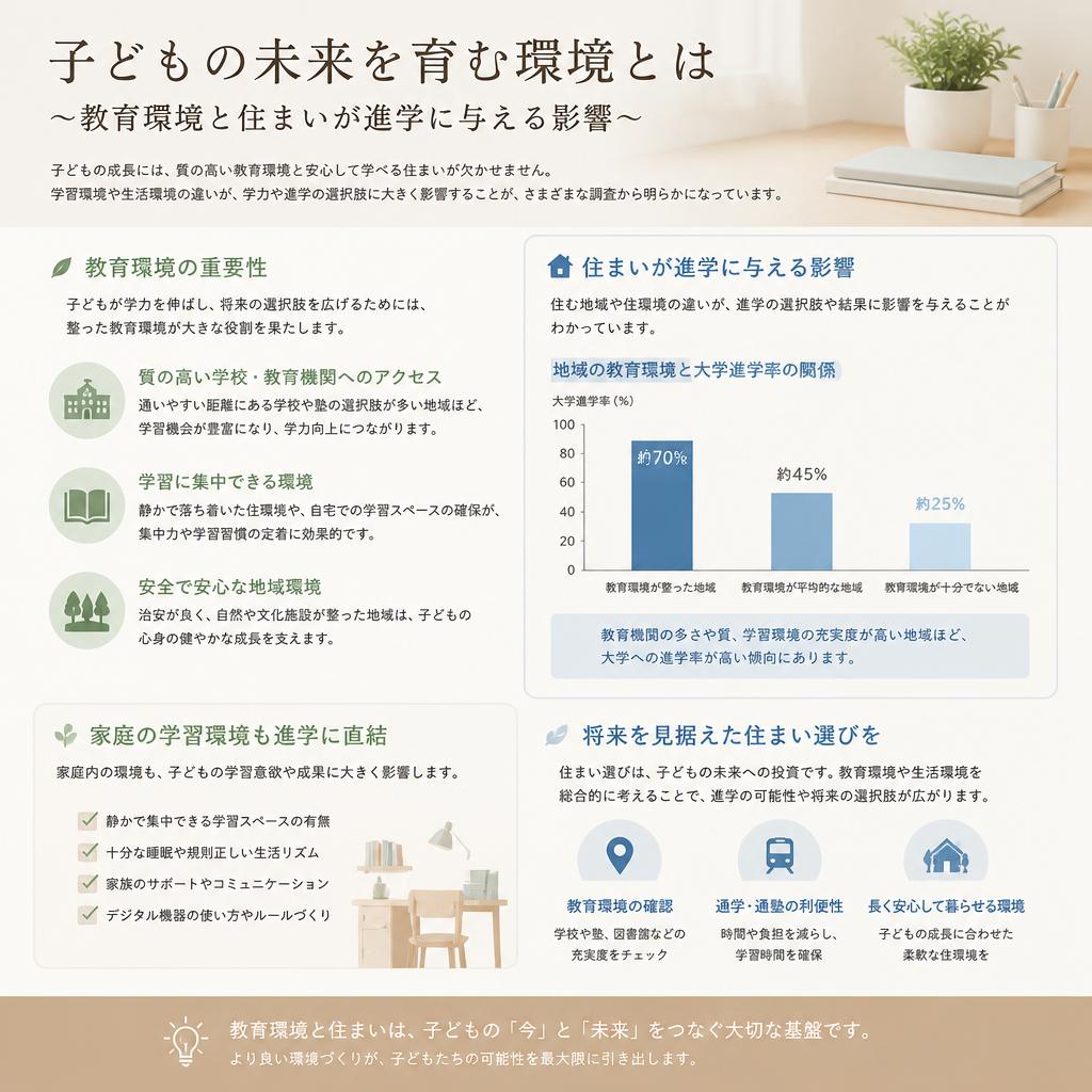教育環境を優先した住み替え