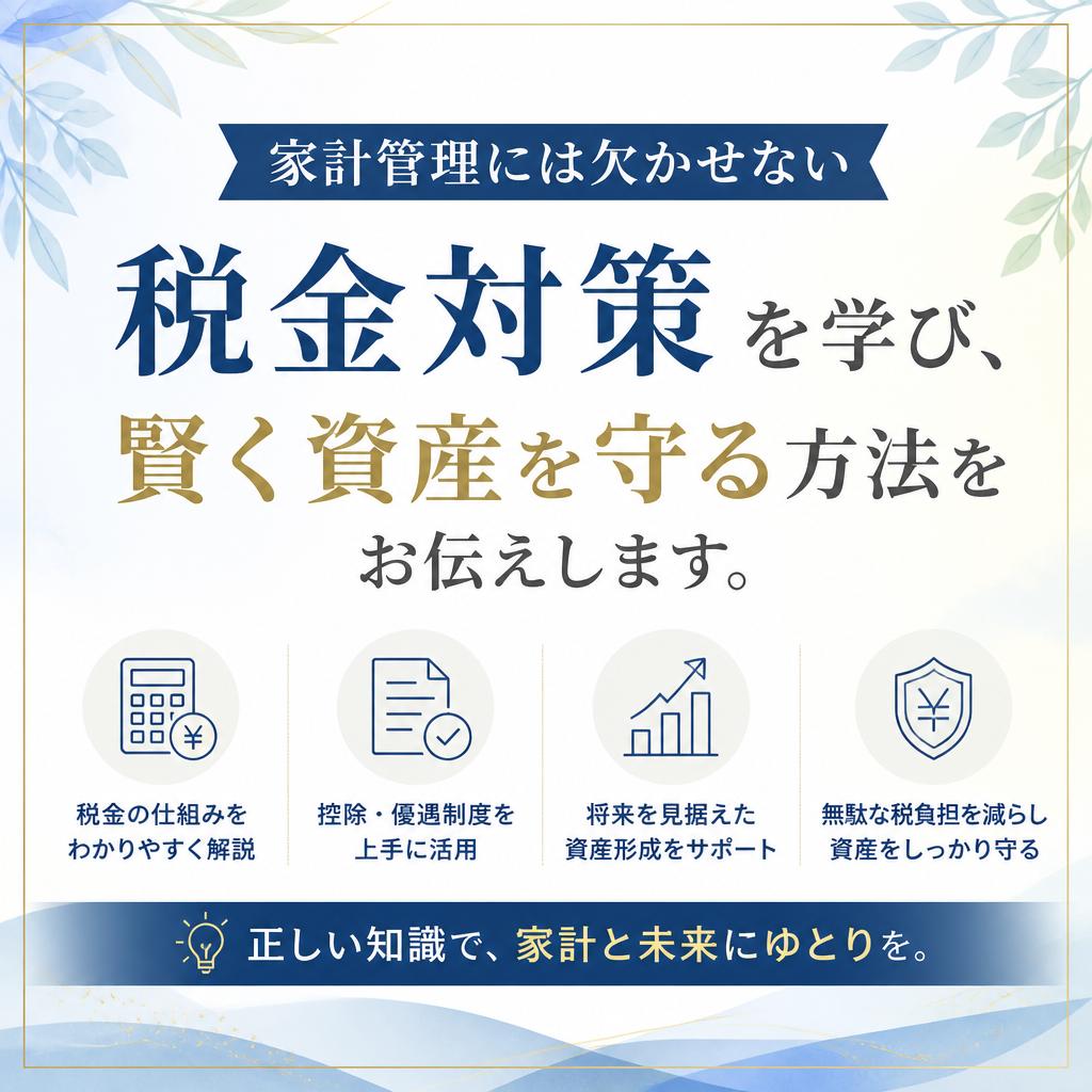 税金対策の基礎知識