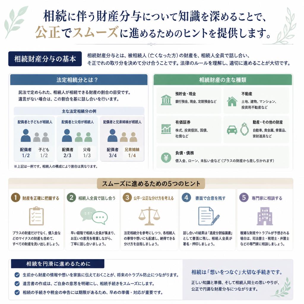 財産分与のポイント