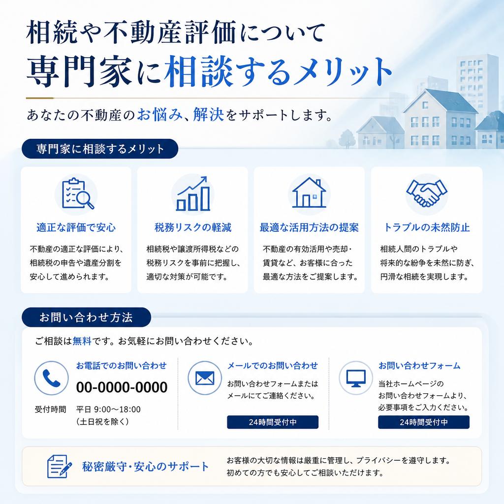 専門家に相談してみましょう