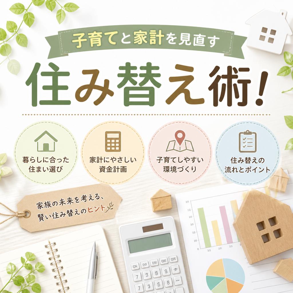 子育てと家計を見直す住み替え術！