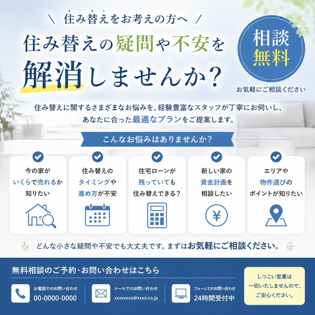 7. 無料相談でスタート！