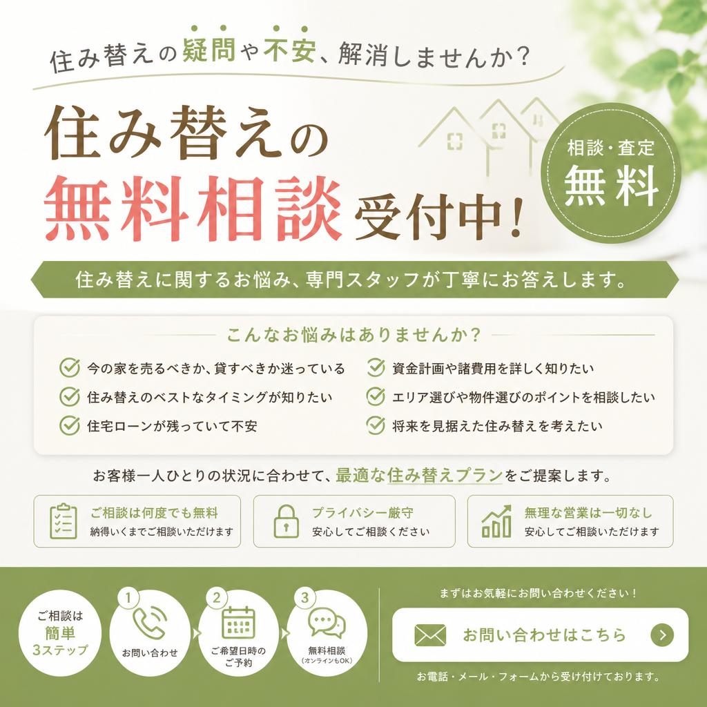 7. 無料相談でスタート！