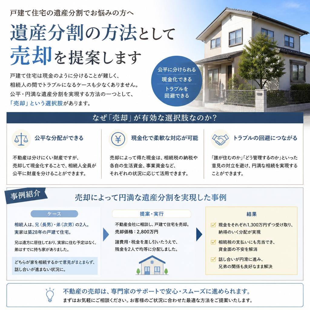 遺産分割の新しい選択肢