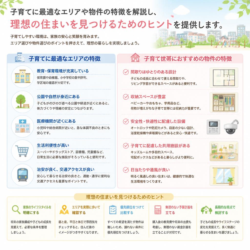 理想の住まいを見つけるためのポイント