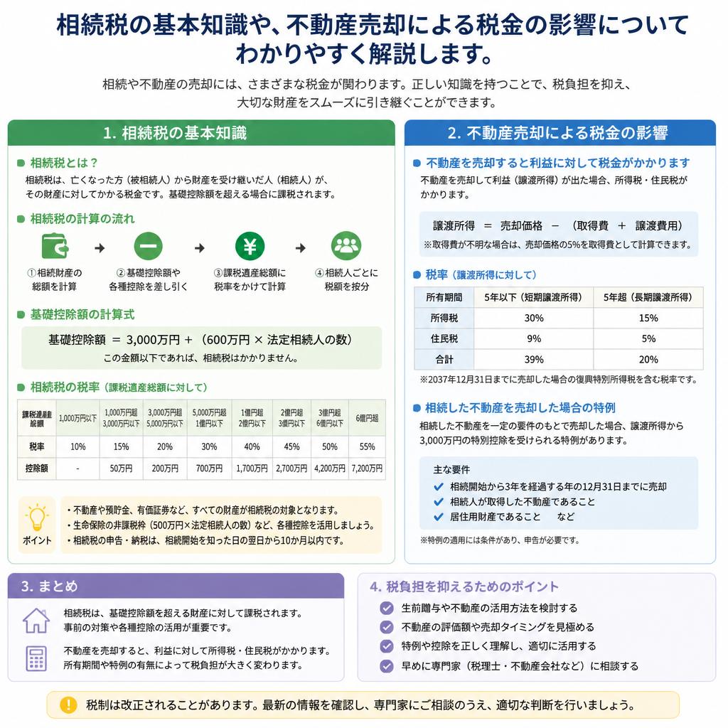 5. 相続税と不動産売却の関係