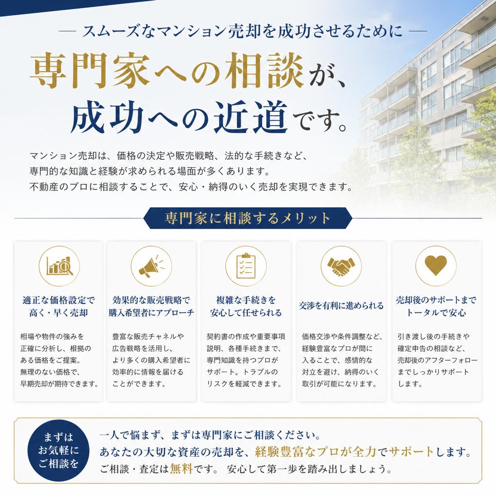 7. 専門家への相談が鍵！