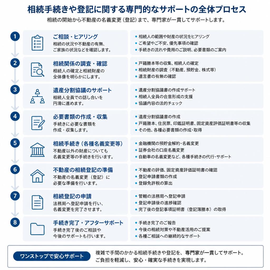 4. 専門家による相続サポート