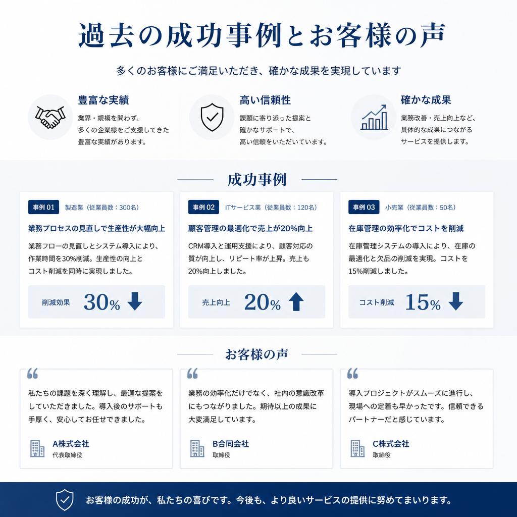 5. お客様の声