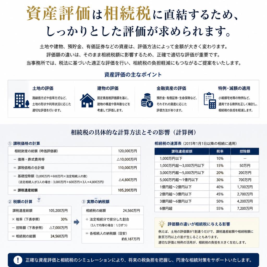 4. 資産評価と相続税の関係