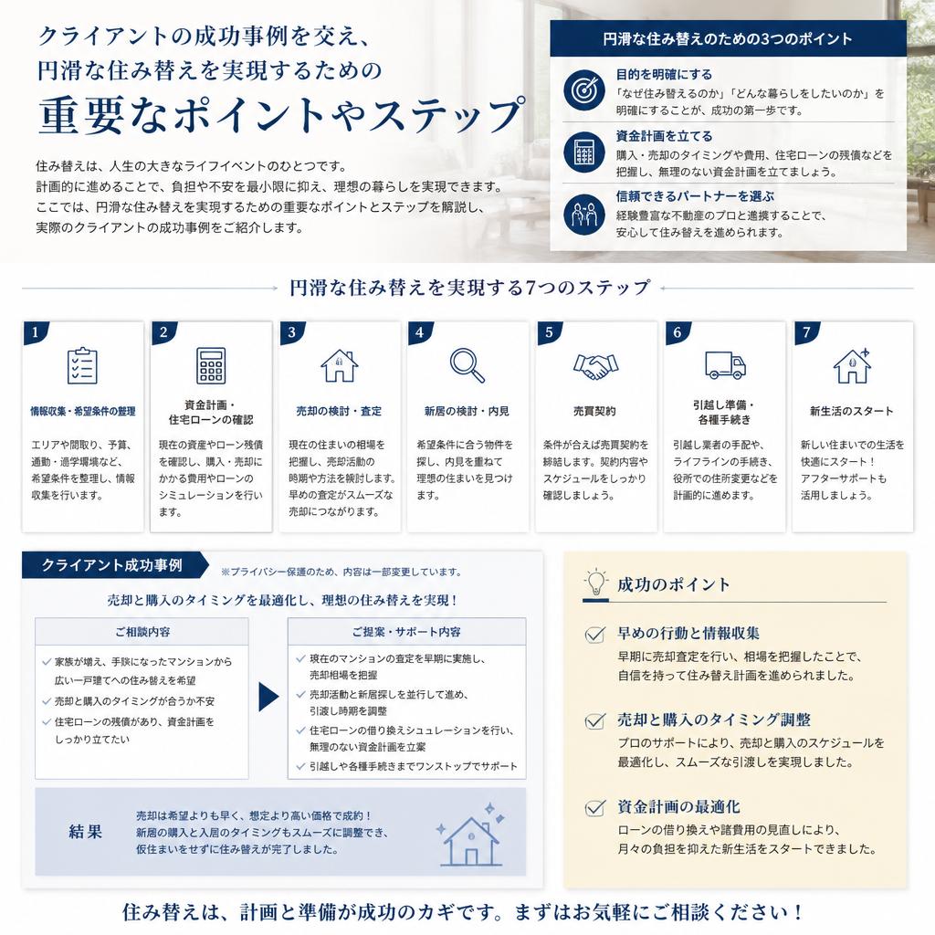 成功する住み替えのポイント