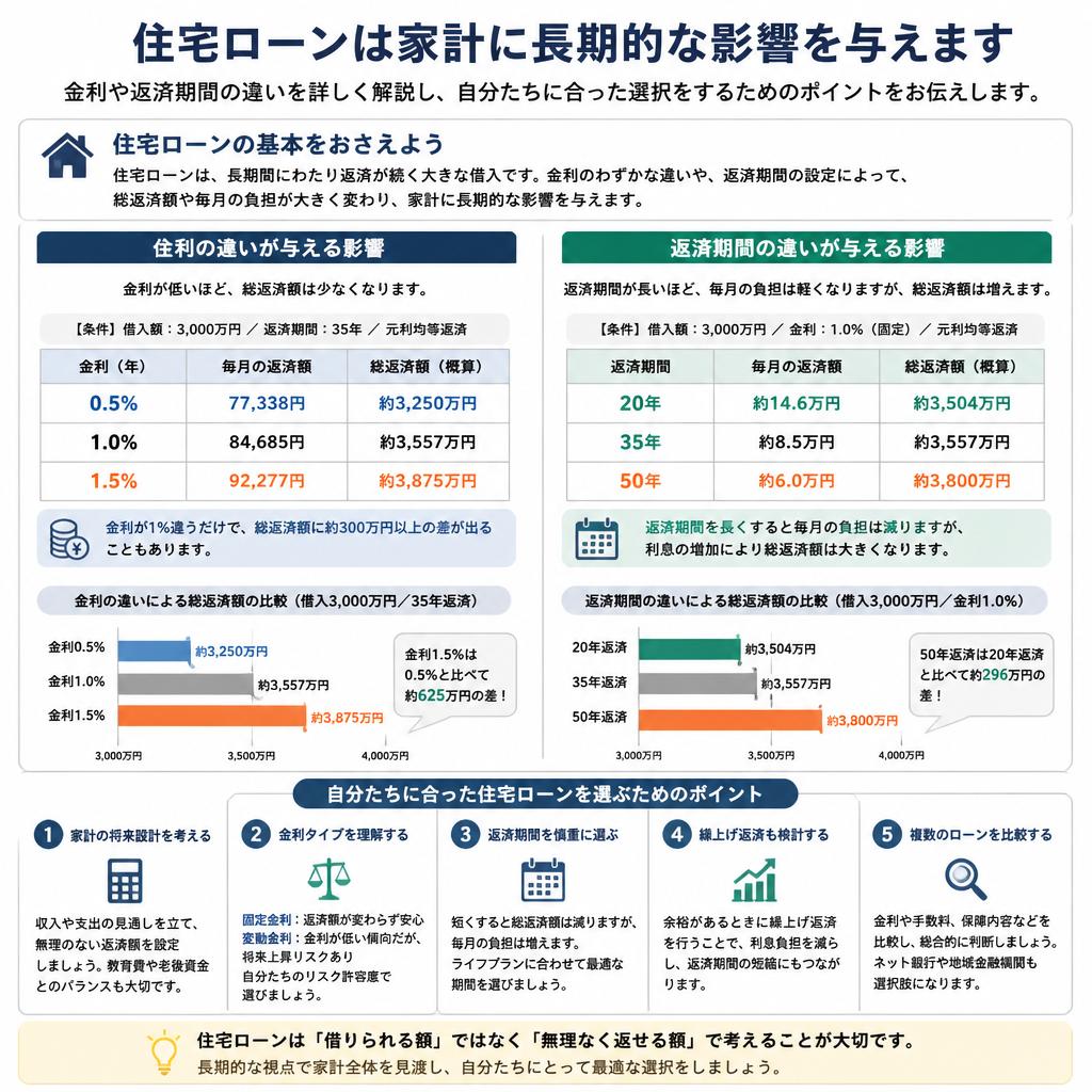 住宅ローンの賢い選び方
