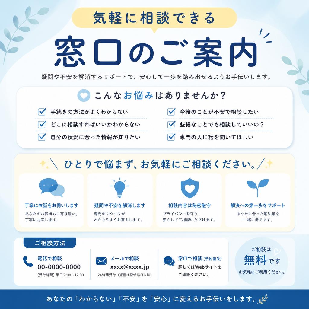 7. お問い合わせ・無料相談のご案内