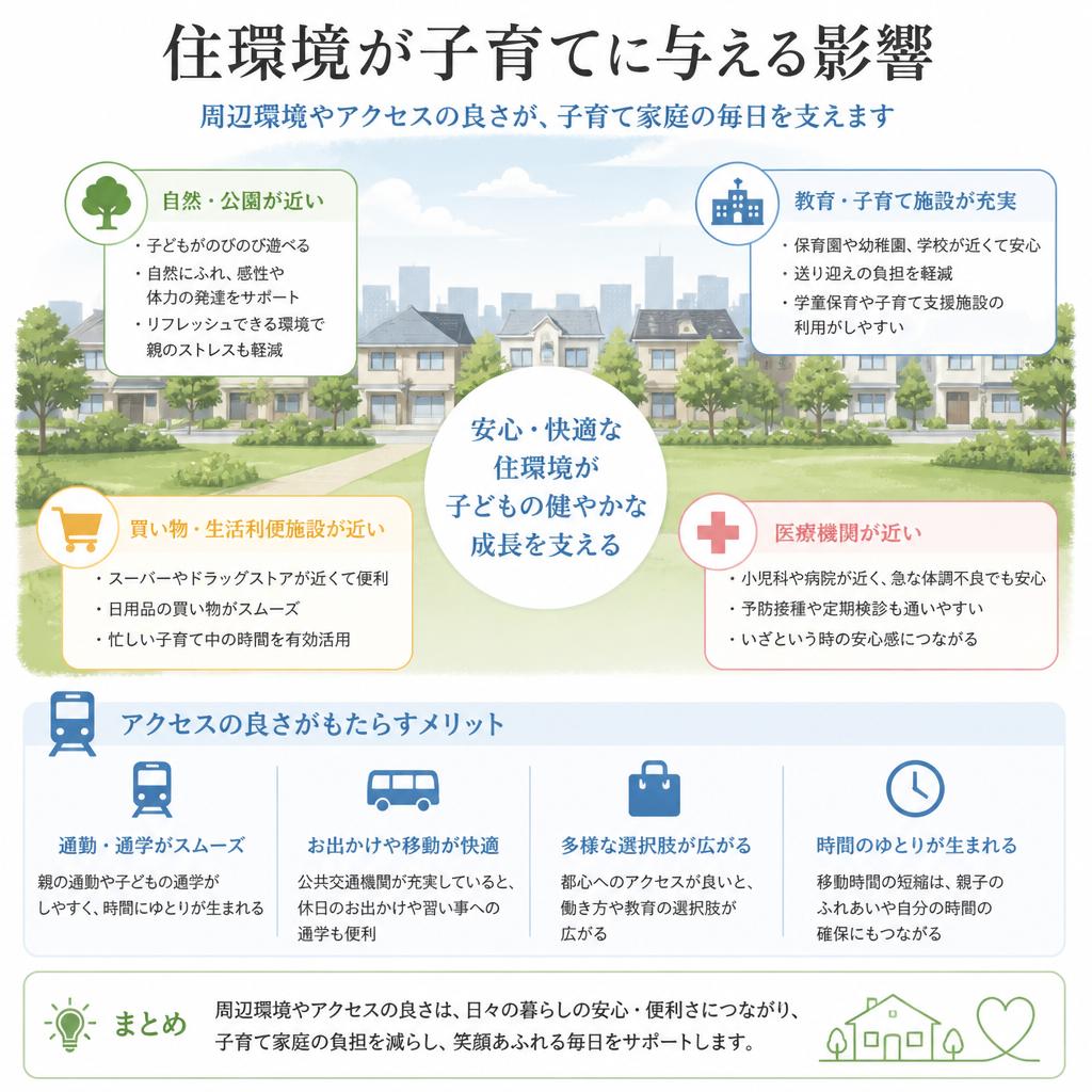住環境が子育てに与える影響