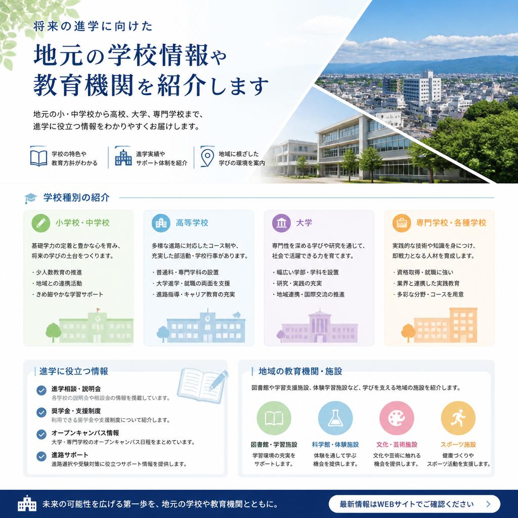 4. 進学準備を見据えたエリア選び