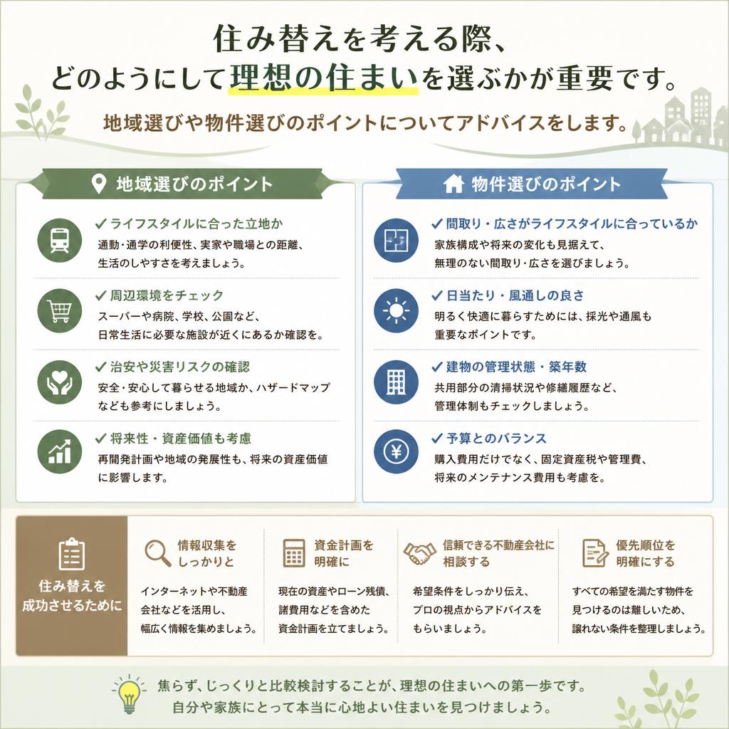 実際の住まい選びのポイント
