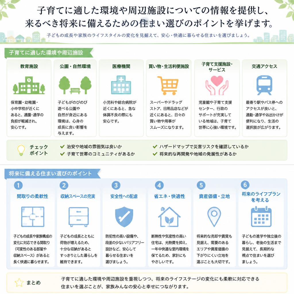 住まい選びで重視するポイント