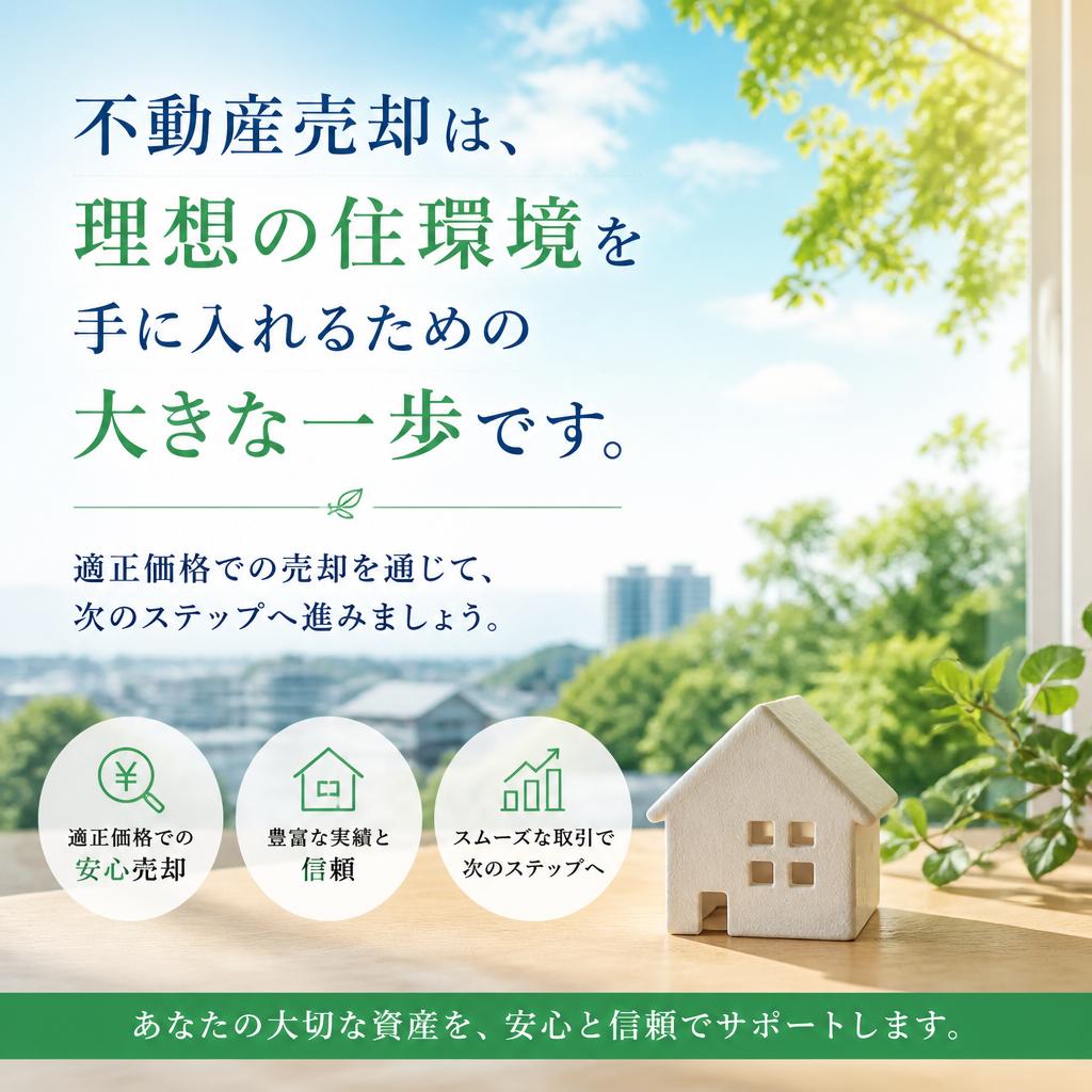 不動産売却のメリット