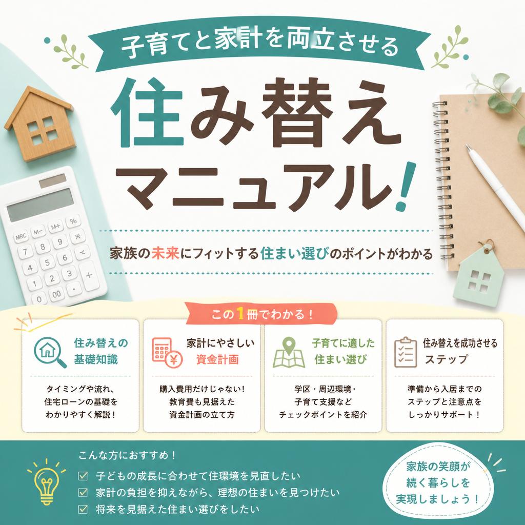 子育てと家計を両立させる住み替えマニュアル！