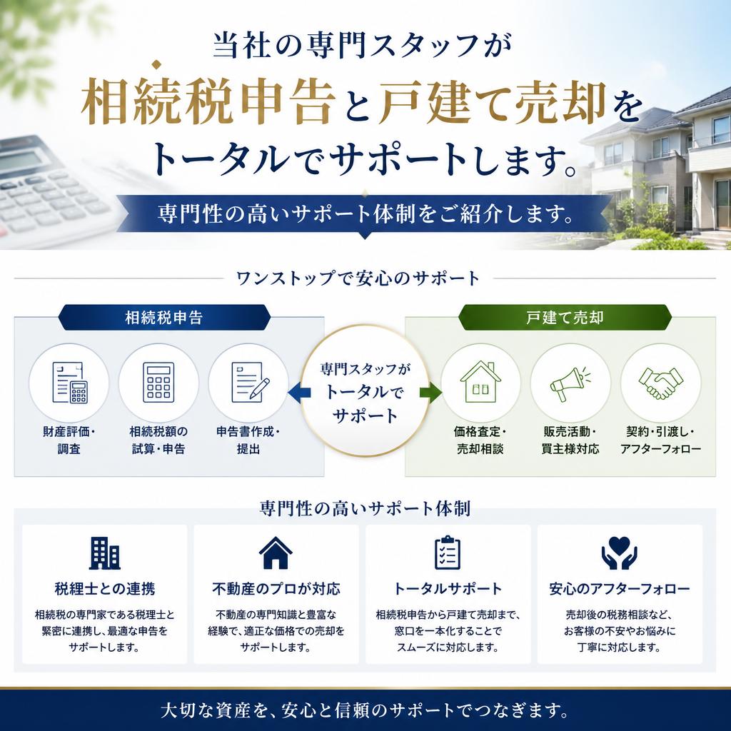 専門家によるトータルサポート