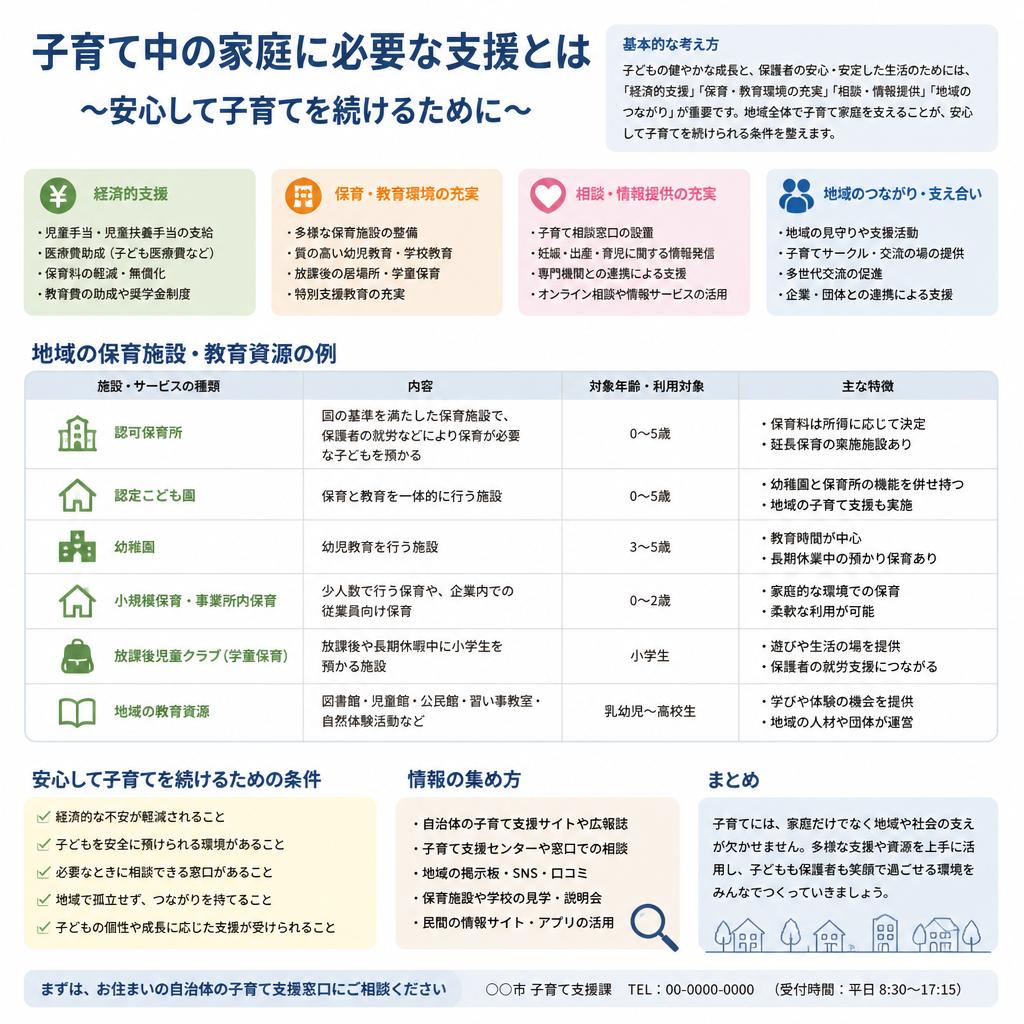 子育て支援の魅力とは