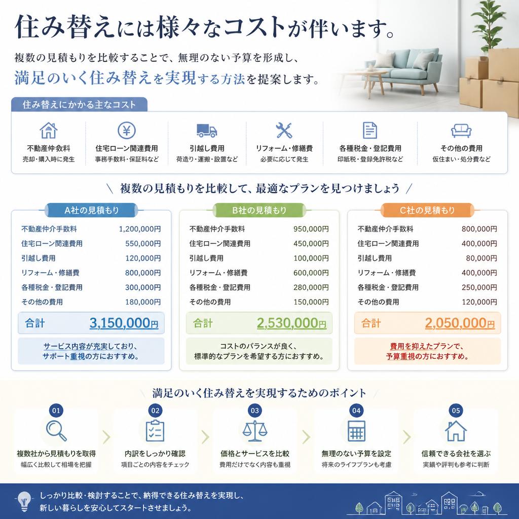 見積もり比較で賢い決定を