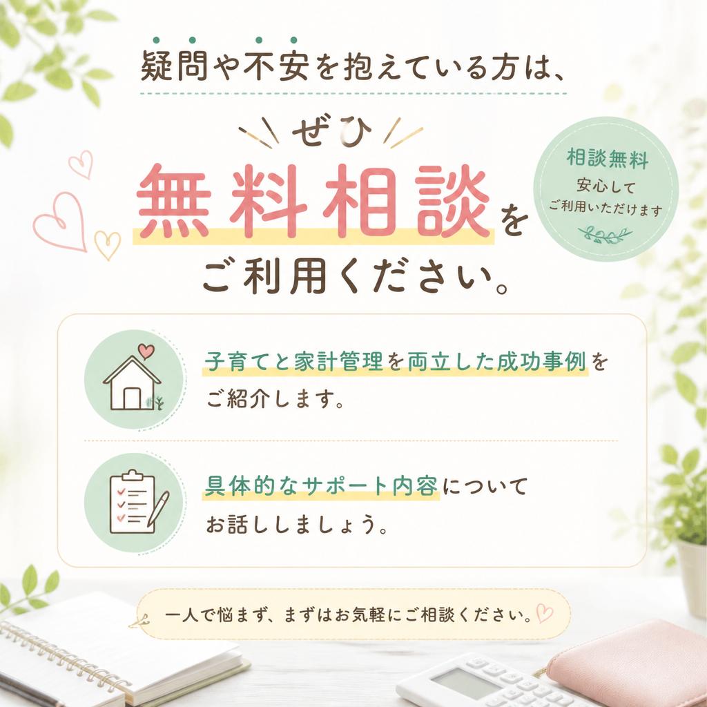 まずは無料相談から！