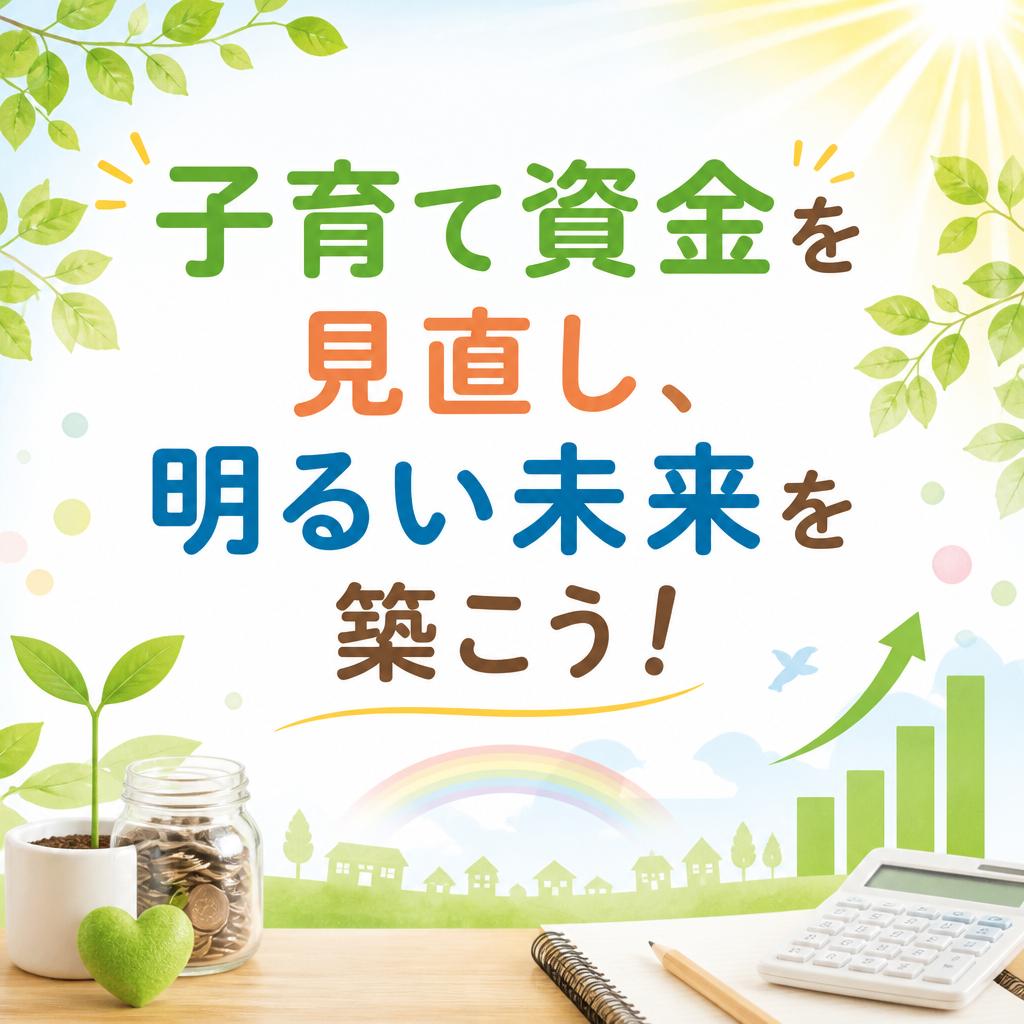 「子育て資金を見直し、明るい未来を築こう！」