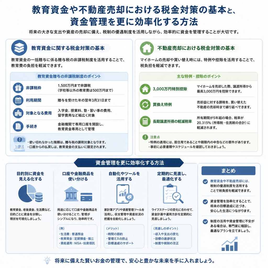税金対策を知る