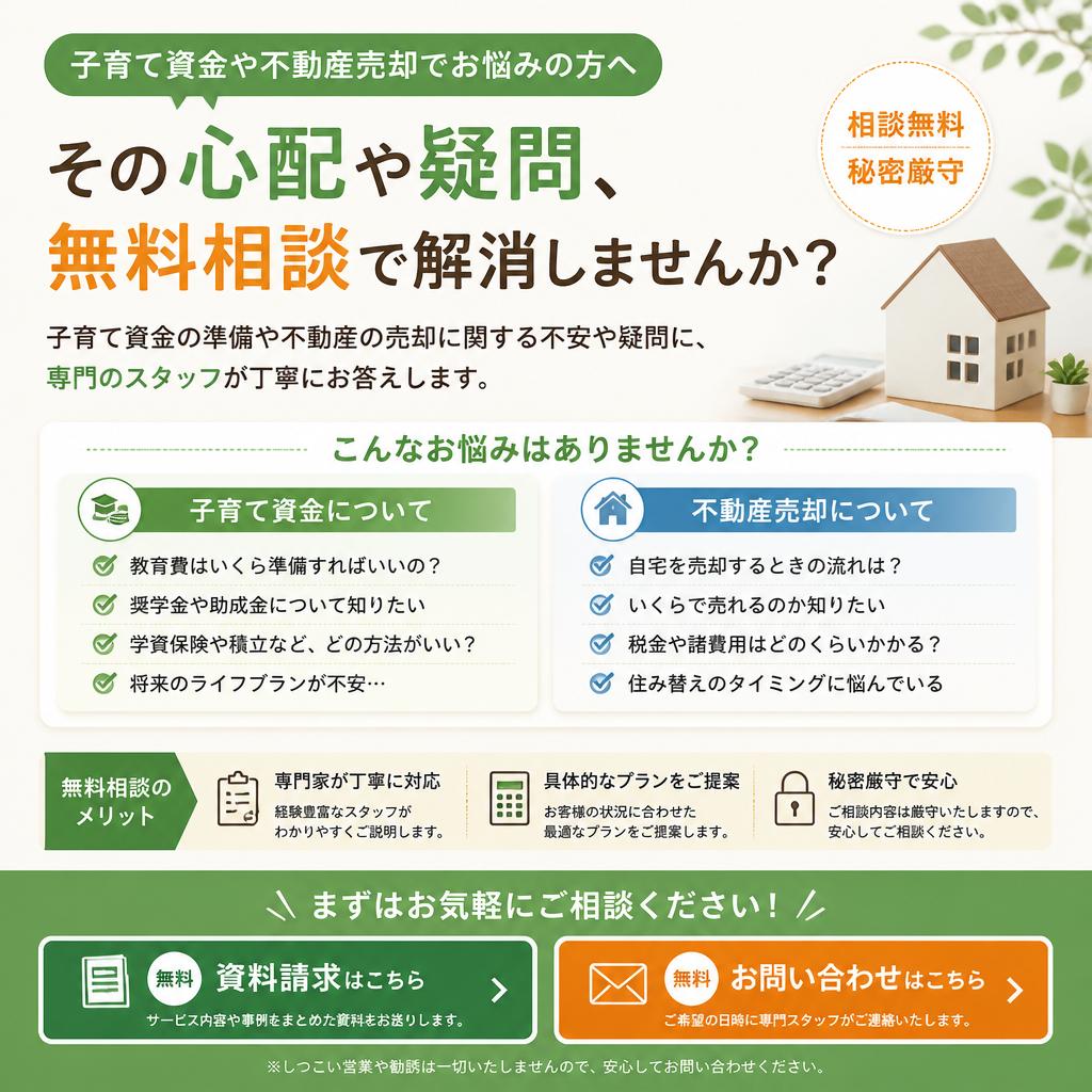 無料相談のお知らせ