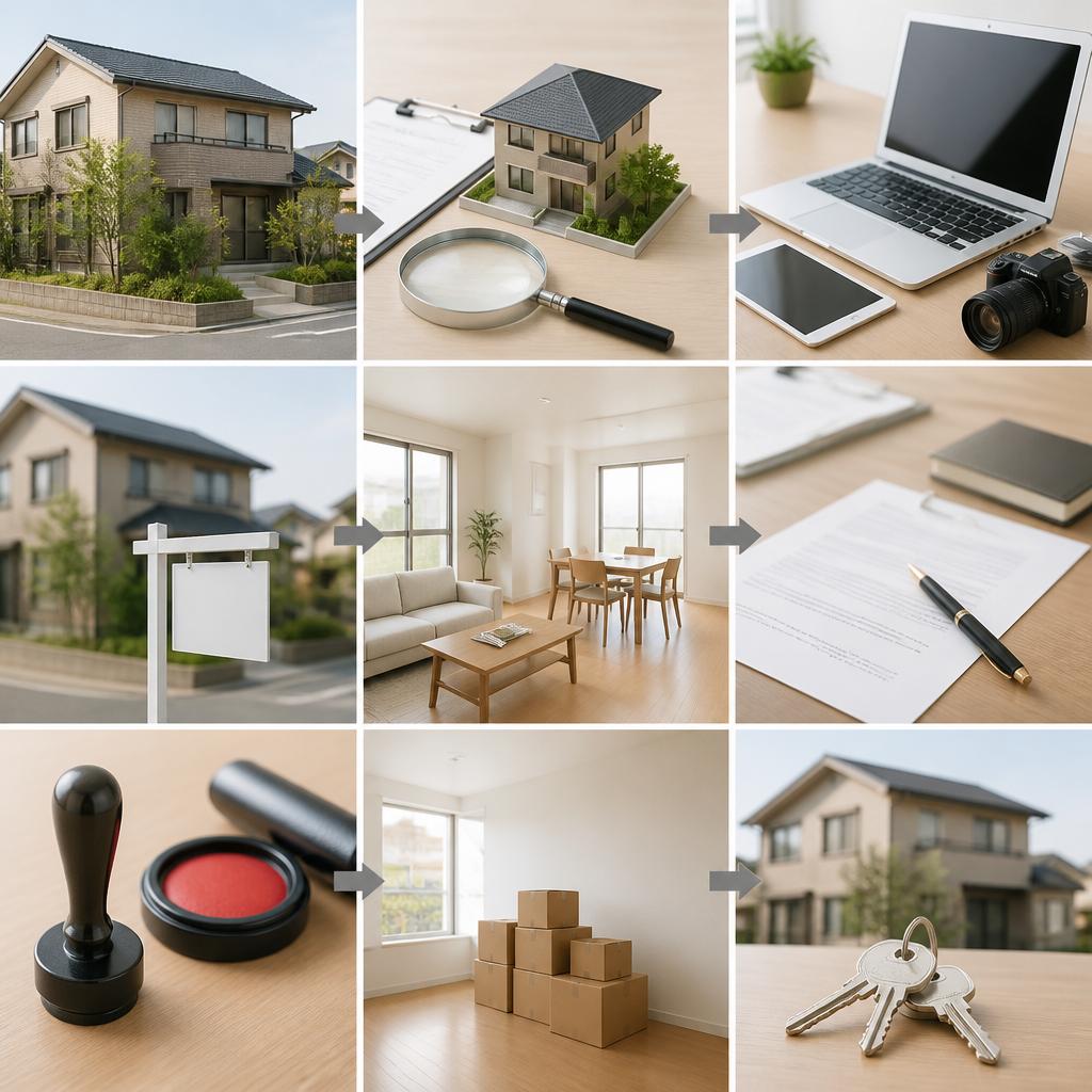 戸建売却のスムーズな流れ